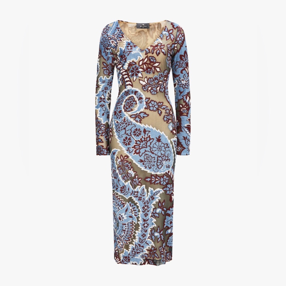 ETRO jacquard dress - Picture 2 of 11